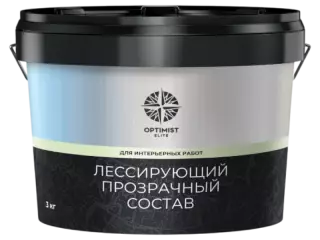 Optimist Elite D 746 / Оптимист Элит Лессирующий прозрачный состав