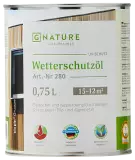 GNature Wetterschutzöl Защитное масло для древесины для внешних работ