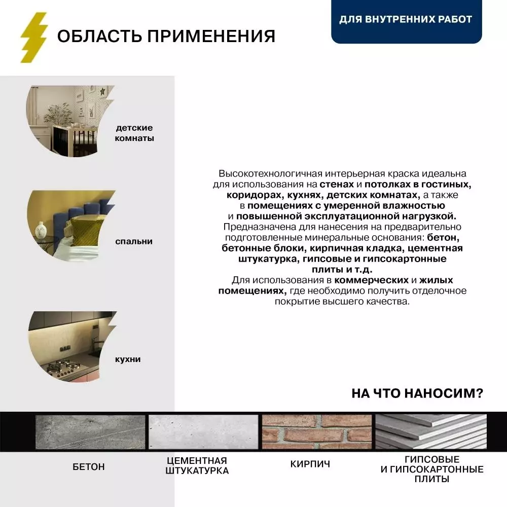 Olsta Ceramic Paint высокопрочная интерьерная краска с керамическими микросферами