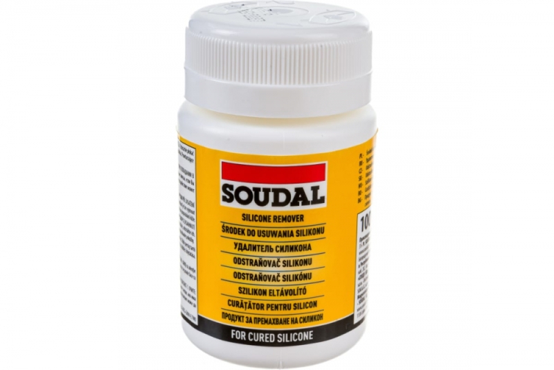 Soudal Silicone Remover Удалитель силикона для отвердевших силиконов и МS-полимеров
