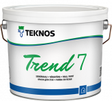 Teknos Trend 7 / Текнос Тренд 7 краска интерьерная для новых и ранее окрашенных поверхностей