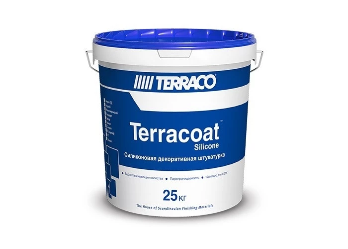 Terraco Terracoat Silicone Micro Декоративное покрытие на силиконовой основе c эффектом "Шагрень"