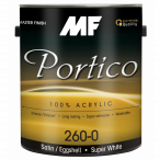 MF Paints Portico 260 Краска акриловая латексная полуматовая для внутренних и наружных работ