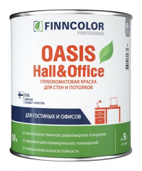 Finncolor Oasis Hall&Office / Финнколор Холлы и Офисы моющаяся краска для стен и потолков