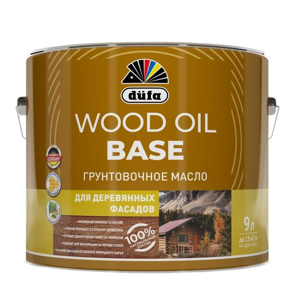 Dufa Wood Oil Base масло грунтовочное для деревянных фасадов