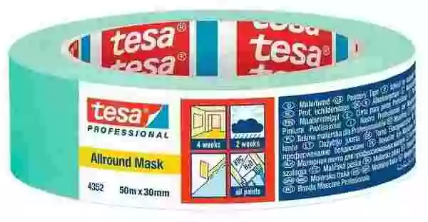Tesa лента малярная Бирюза лента для чётких границ (50м х 30мм)