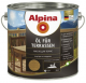 Alpina Ol Fur Terrassen Масло для террас водорастворимое для внутренних и наружных работ