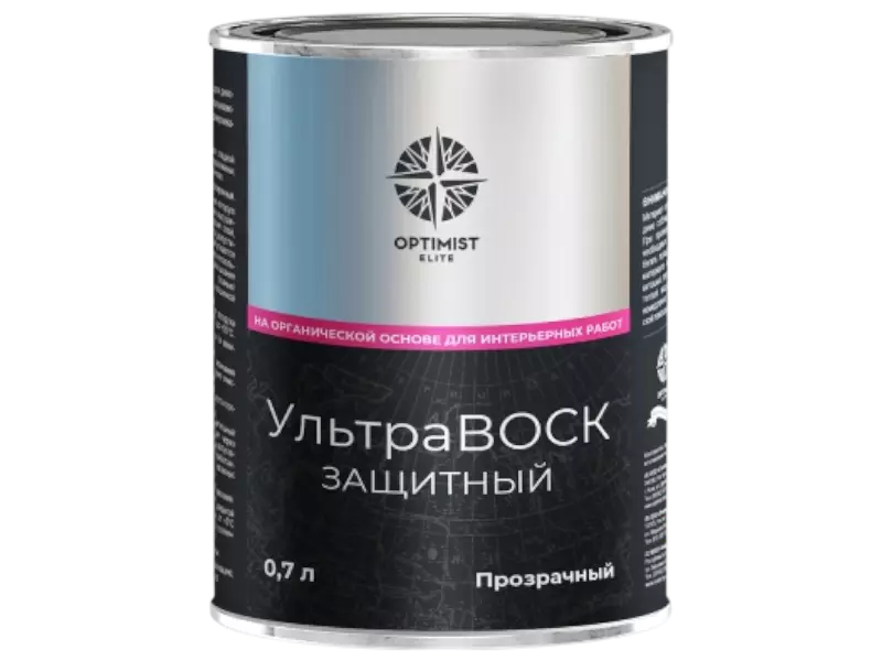 Optimist Elite D 748 / Оптимист Элит Ультра - воск защитное декоративное финишное покрытие