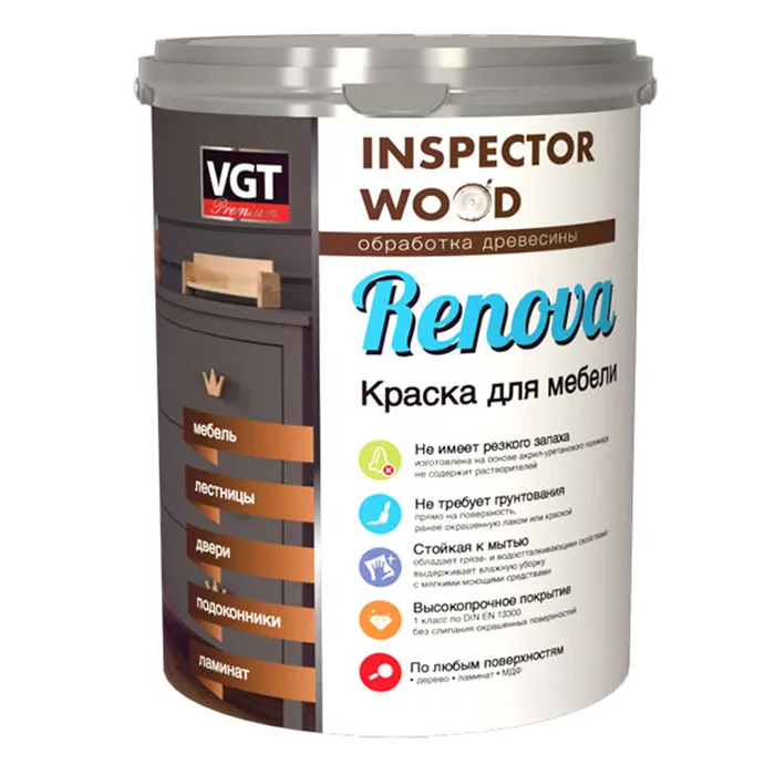 VGT Краска для мебели и ламината полиуретановая