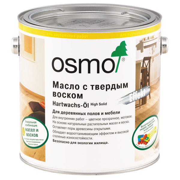Osmo Hartwachs-Öl Effekt Масло с твердым воском "Эффект Натур"