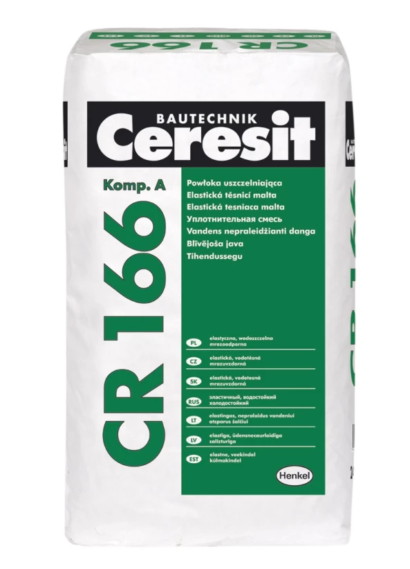 Ceresit CR 166 Сухая смесь, масса эластичная гидроизоляционная, компонент А