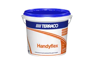 Terraco Handyflex Заполнитель эластичный окрашиваемый для ремонта трещин поверхности снаружи и внутри зданий