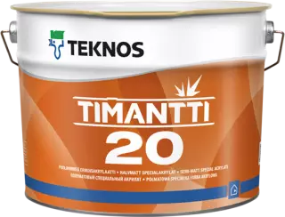Teknos Timantti 20 / Текнос Тимантти 20 специальный акрилат краска износостойкая для внутренних работ