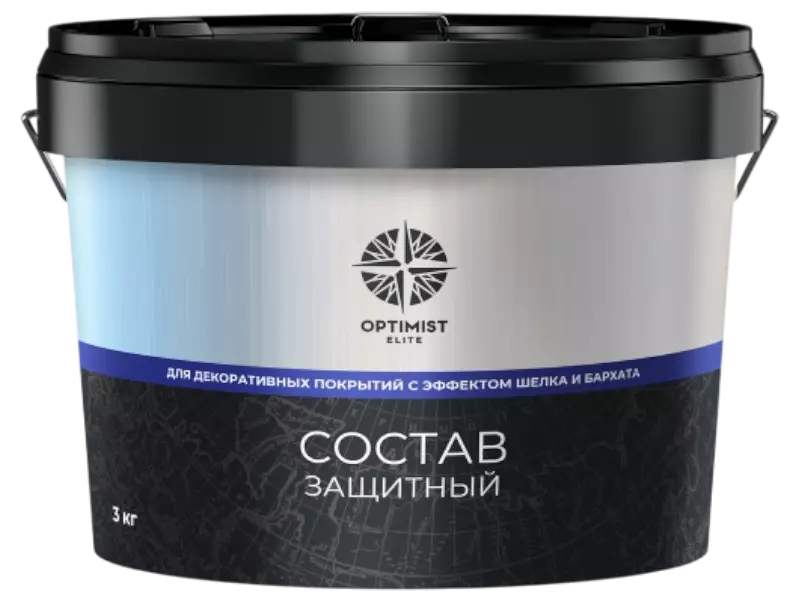 Optimist Elite D 751 / Оптимист Элит Защитный состав для декоративных покрытий с эффектом шелка и бархата