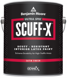 Benjamin Moore SCUFF-X 0486 Ultra Spec / Бенжамин Моор краска экстремально прочная для помещений с интенсивной эксплуатацией