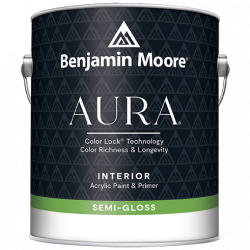 Benjamin Moore Aura 528 Waterborne Interior Paint Semi-Gloss / Бенжамин Моор Аура краска акриловая интерьерная на водной основе, полуглянцевая
