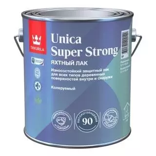 Tikkurila / Tikkivala Unica Super Strong EP Лак универсальный износостойкий высокоглянцевый