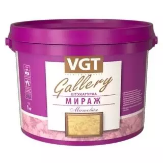 VGT Gallery Мираж Матовая Штукатурка декоративная для внутренних работ