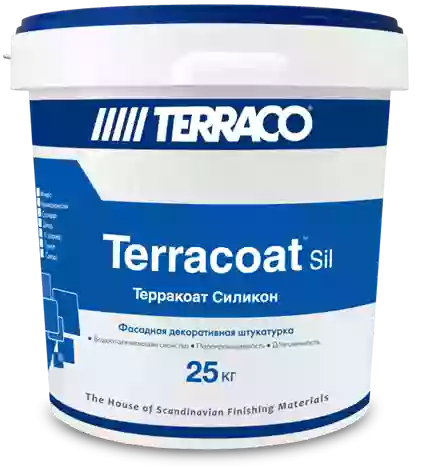Terraco Terracoat Granule Silicone Штукатурка фасадная декоративная на силиконовой основе, с эффектом "Шуба"