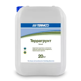 Terraco Terragrunt White/Colored Грунтовка проникающая пигментированная для наружных и внутренних работ