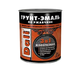 Рогнеда Dali / Дали Грунт-Эмаль по ржавчине 3в1 с молотковым эффектом
