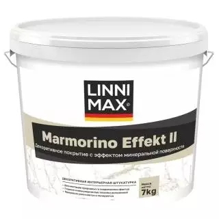 Linnimax Marmorino Effekt II Штукатурка интерьерная защитно-отделочная декоративная для внутренних работ