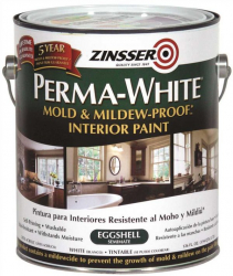 Zinsser Perma-White Mold & Mildew-Proof Interior Paint Краска интерьерная для стен самогрунтующаяся для внутренних работ