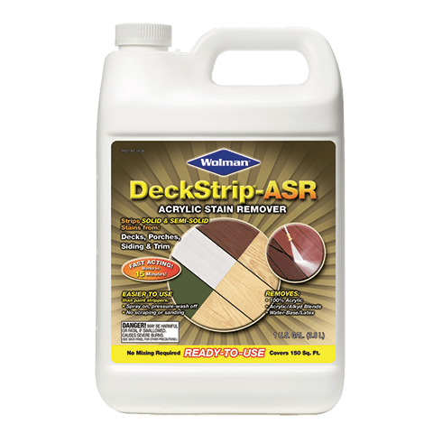 Wolman DeckStrip-ASR Acrylic Stain Remover Смывка старых акриловых покрытий для наружных работ