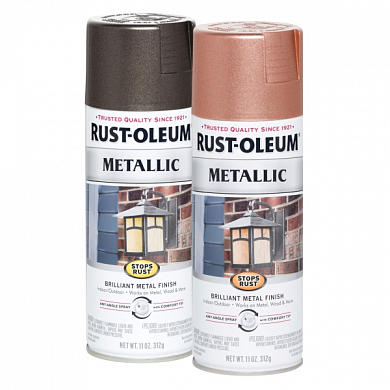 Rust-Oleum Stops Rust Metallic Spray Эмаль антикоррозийная с эффектом металлика, спрей