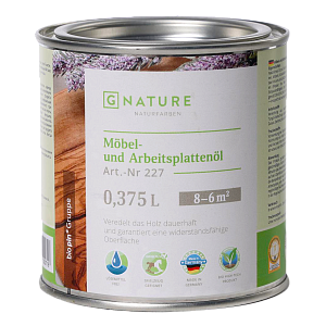 GNature Möbel und Arbeitsplattenöl Масло для мебели и столешниц для внутренних работ