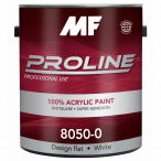 MF Paints Proline Red 8050 Design Краска акриловая латексная моющаяся высшего качества для внутренних и наружных работ