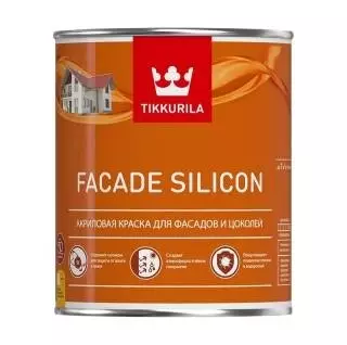 Tikkurila / Tikkivala Facade Silicon Краска акриловая для фасадов и цоколей