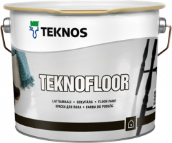 Teknos Teknofloor / Текнос Текнофлоор краска для пола для наружных и внутренних работ