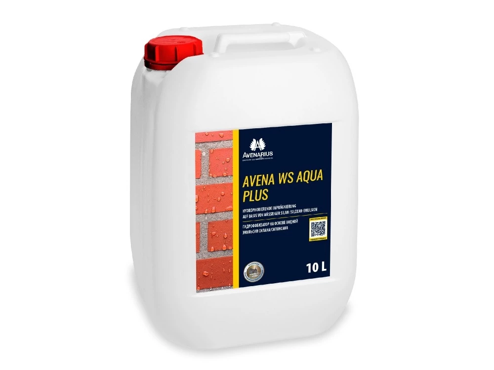 Avenarius Avena WS Aqua PLUS Гидрофобизатор на основе водной эмульсии силана/силоксана с усиленной формулой
