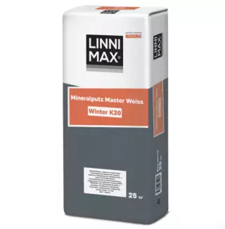 Linnimax Mineralputz Master Weiss K20 Winter Декоративный штукатурный состав для внутренних и наружных работ
