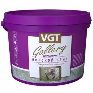 VGT Gallery Морской бриз Штукатурка декоративная с перламутровыми частицами для внутренних работ