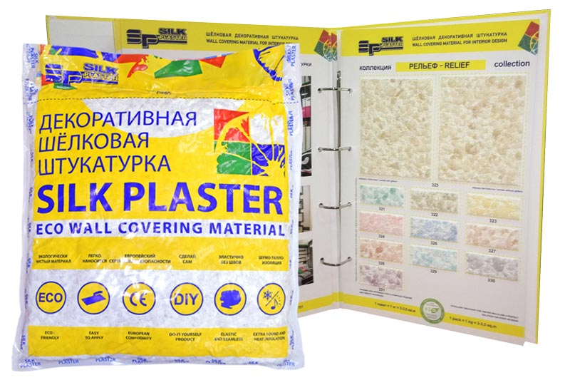 Silk Plaster Relief / Силк Пластер Рельеф жидкие обои (шелковая декоративная штукатурка)