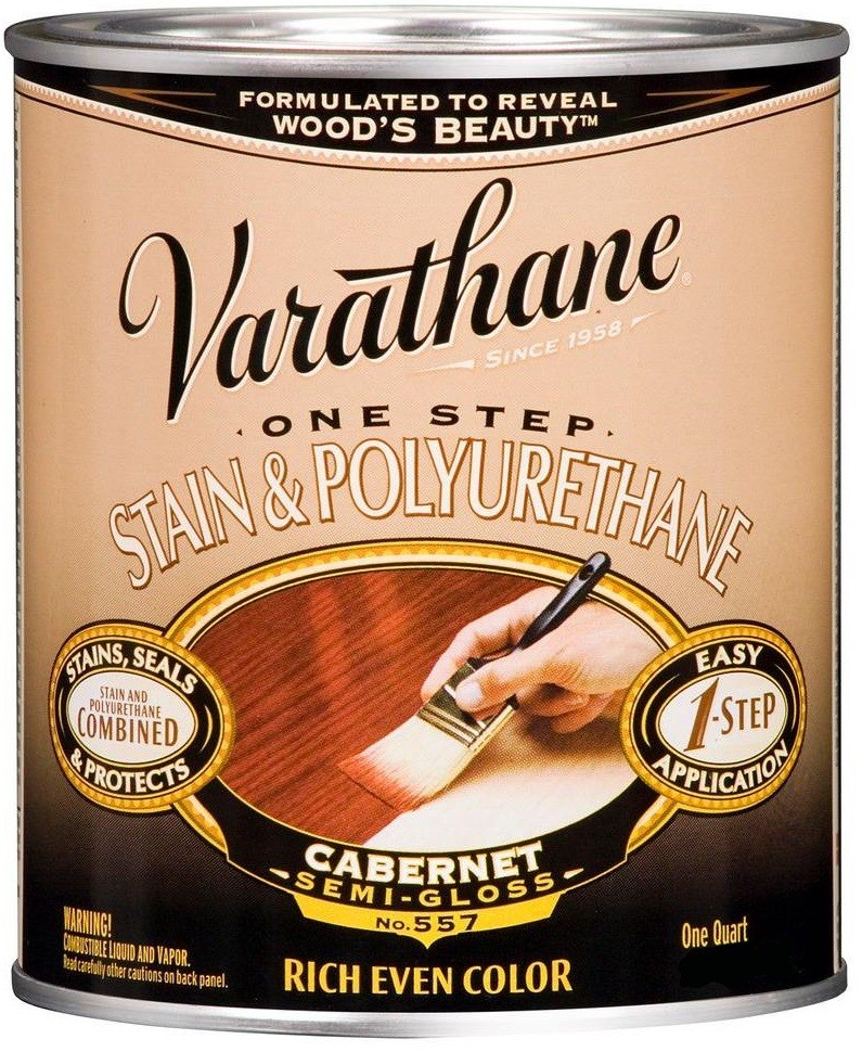 Varathane One Step Stain Polyurethane, цена - купить тонирующий лак в ...