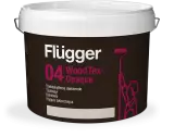 Fluger 04 Wood Tex Opaque Краска укрывистая для дерева на водной основе, сверх прочная