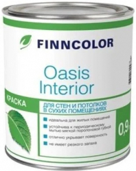 Finncolor Oasis Interior / Финнколор Оазис Интериор матовая краска для сухих помещений