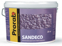 Prorab Sandeco / Прораб Сандеко краска фактурная для внутренних работ с эффектом песка