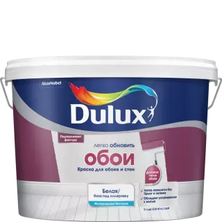 Dulux / Luxium Easy Краска для обоев и стен матовая