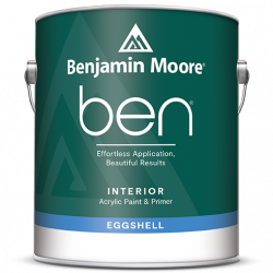 Benjamin Moore Ben W626 Waterborne Interior Paint Eggshell / Бенжамин Моор Бен краска самогрунтующуяся на водной основе, полуматовая