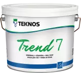 Teknos Trend 7 / Текнос Тренд 7 краска интерьерная для новых и ранее окрашенных поверхностей