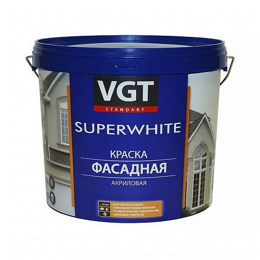 VGT Superwhite ВД-АК-1180 Краска фасадная