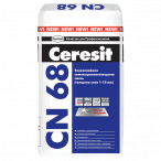 Ceresit CN 68 смесь тонкослойная самовыравнивающаяся для пола (толщина слоя 1-15 мм)