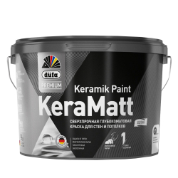 Dufa Premium Keramik Paint KeraMatt Краска сверхпрочная глубокоматовая для стен и потолков для внутренних работ Dufa Premium Keramik Paint KeraMatt Краска сверхпрочная глубокоматовая для стен и потолков для внутренних работ