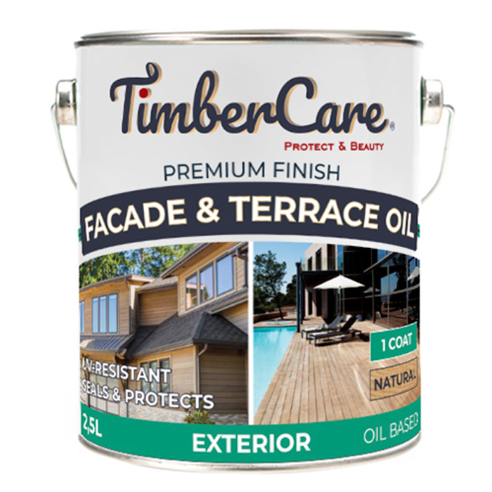 TimberCare Facade & Terrace Oil Масло защитное обновляющее для фасадов и террас