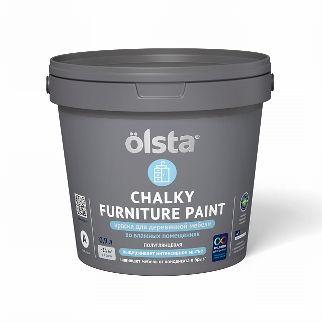 Olsta Chalky Furniture Paint Краска для деревянной мебели во влажных помещениях