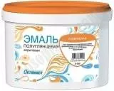Оптимист Е 305 эмаль полуглянцевая супербелая для наружных и внутренних работ
